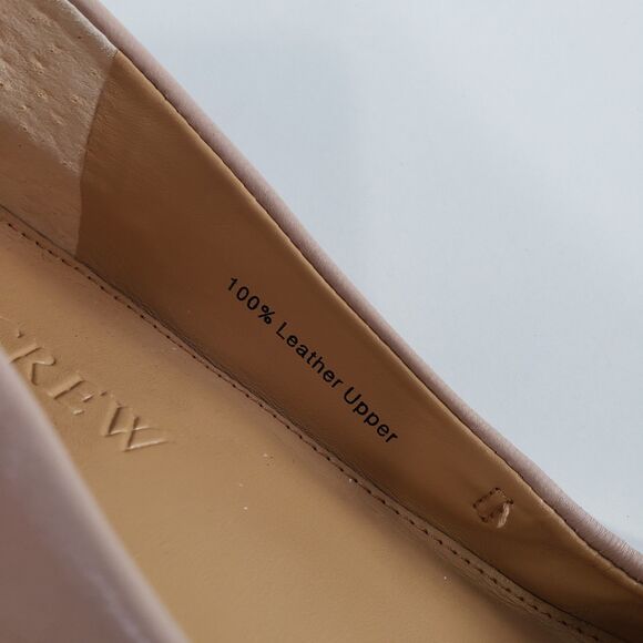 J. Crew Women's Leather Ballet Flats, Size 6.5, Excellent Condition - Picture 2 of 7